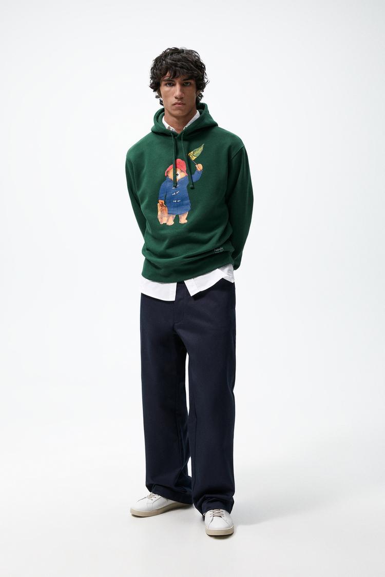 PADDINGTON © PADDINGTON&CO PRINTED SWEATSHIRT - Dark green | ZARA United  States